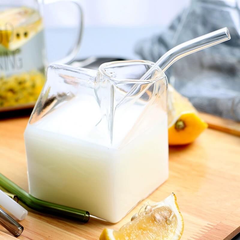 Modern Breakfast Glass Thermal Latte Coffee Milk Mug