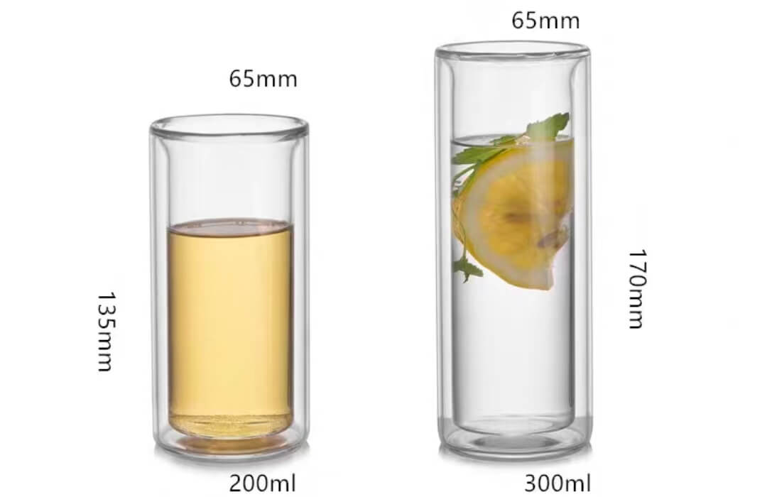 double glass mugs double glass mugs