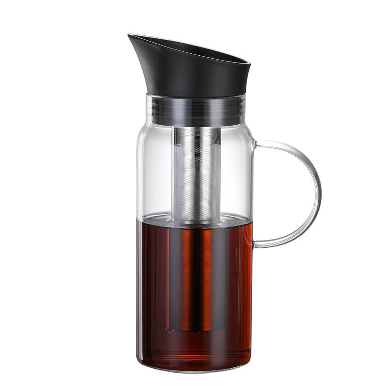 High borosilicate cold and hot glass cold brew pot large capacity cold kettle