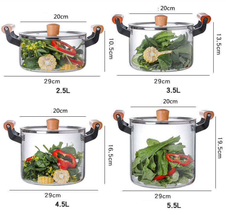 glass stew pot