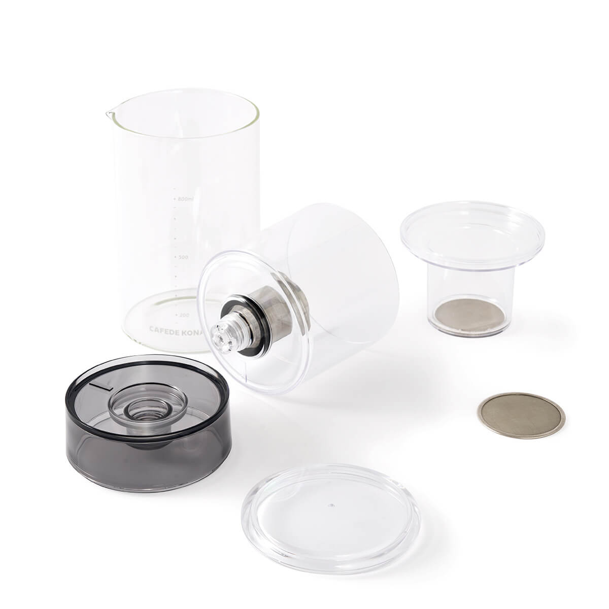 Household Portable Glass Drip Ice Brewing Pot Concentrated Drip Cold Brew Coffee Machine