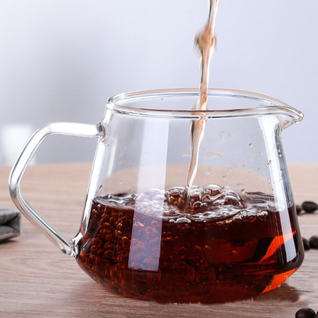 4 Cup Glass Coffee Server V60 With Filters And Carafe