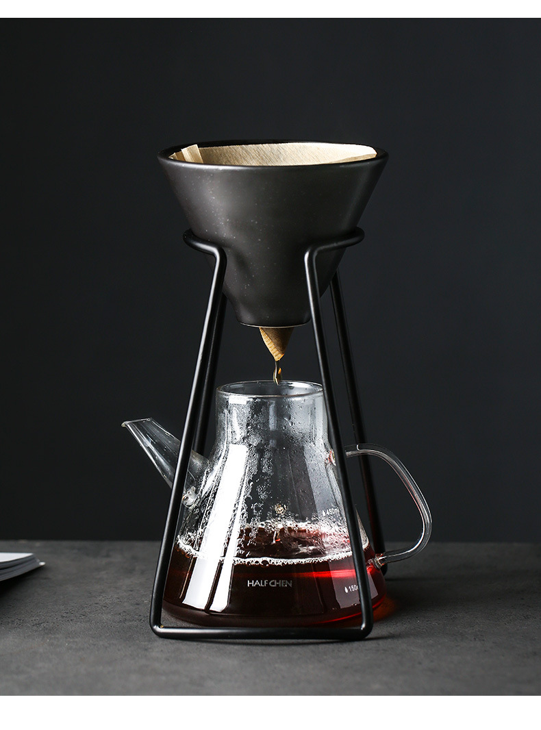 Cold Drip Bag Holder Brew Ice Other Glass Moka Pot Espresso Coffee Maker Clear Dripper Pour Over Coffee Makers
