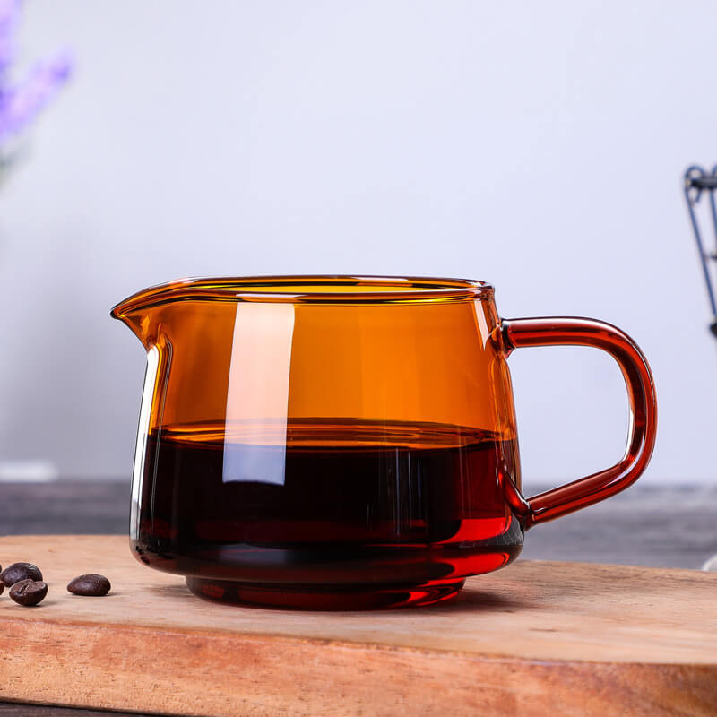 Coffee & Tea Set 600ml High Borosilicate Glass Coffee Drip Pot