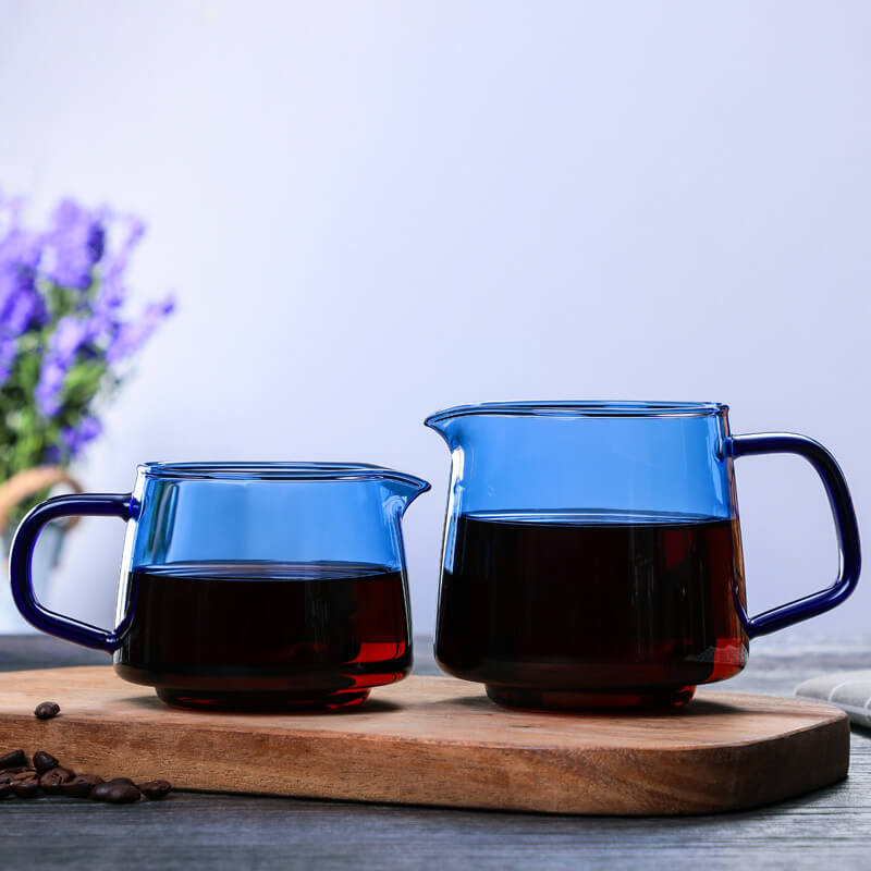 Coffee & Tea Set 600ml High Borosilicate Glass Coffee Drip Pot