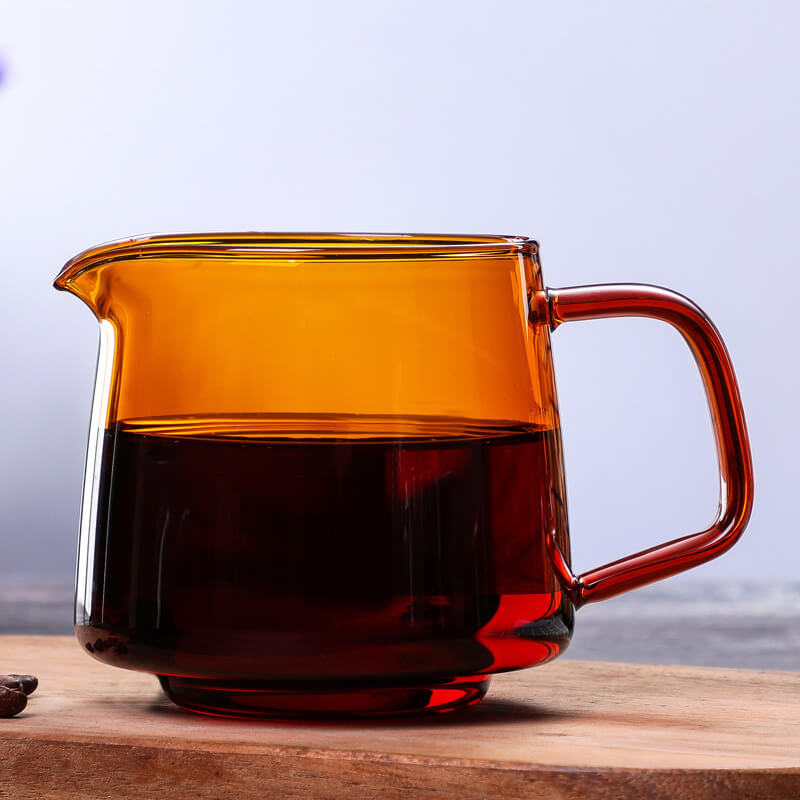 Coffee & Tea Set 600ml High Borosilicate Glass Coffee Drip Pot