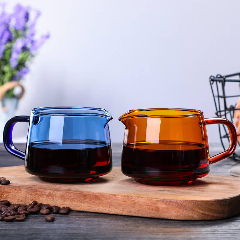 Coffee & Tea Set 600ml High Borosilicate Glass Coffee Drip Pot