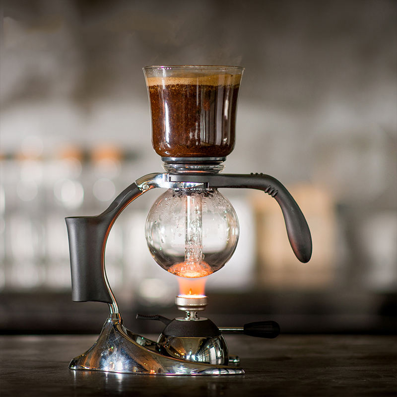 Syphon Coffee Maker New Style Vacuum Glass Siphon Pot Percolators 1-3 people Siphon Coffee Maker