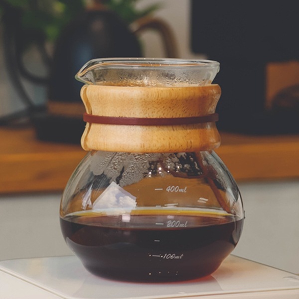 Glass Hourglass Coffee Maker Pot And Top For Percolator