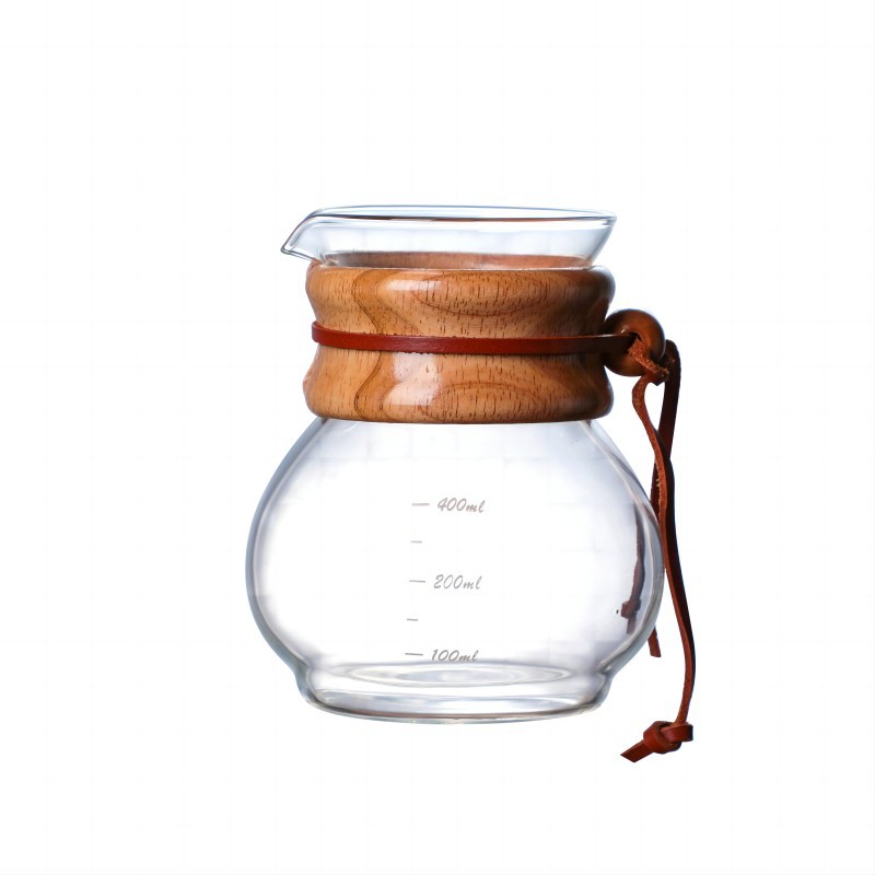 Glass Hourglass Coffee Maker Pot And Top For Percolator