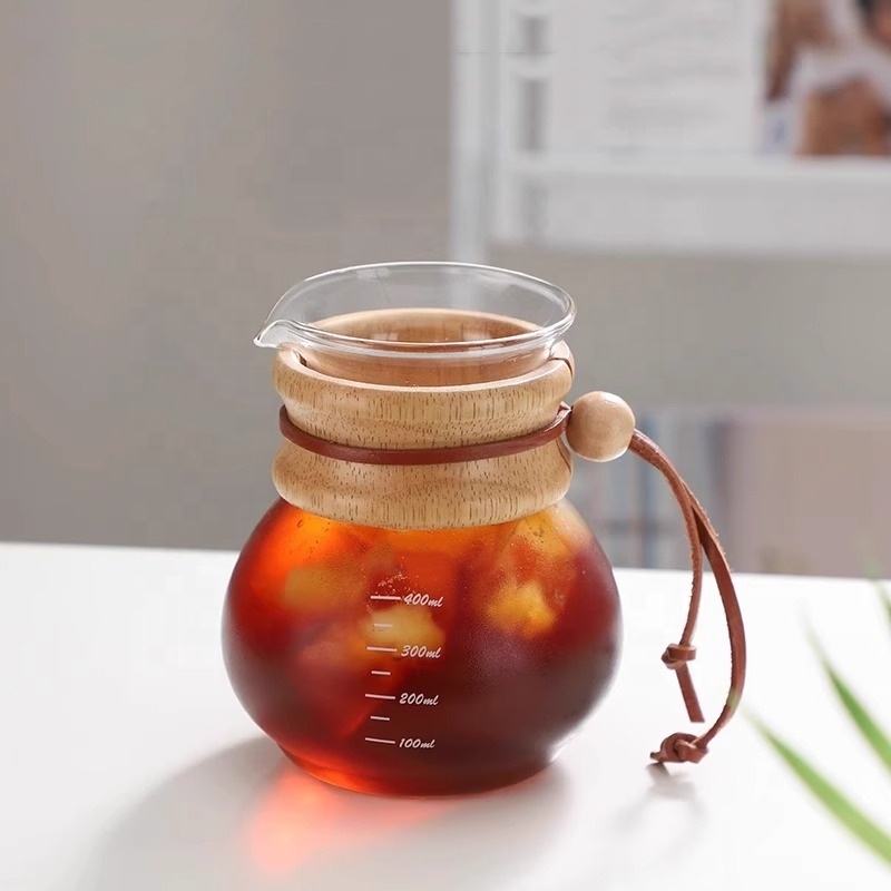 Glass Hourglass Coffee Maker Pot And Top For Percolator