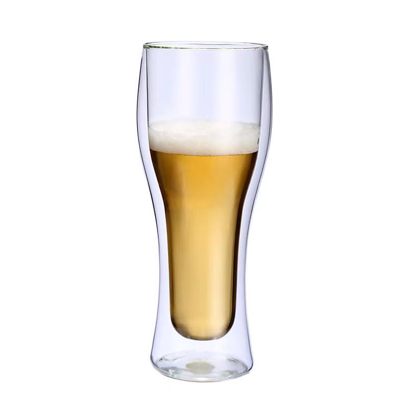 Double Wall Insulated Glass Beer Shot Cups