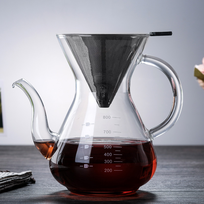 all glass coffee pot