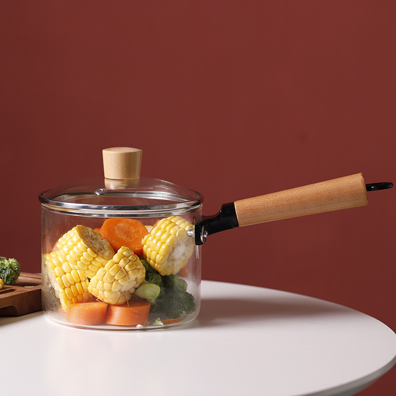 Glass Cooking Pot Glass Cooking Pot