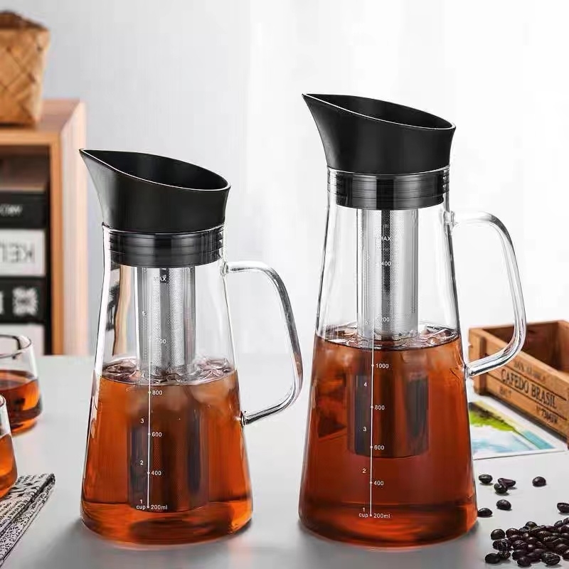 Glass Coffee Cold Brew Pot Glass Coffee Cold Brew Pot