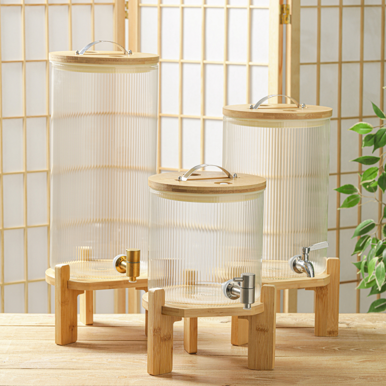 glass drink dispenser