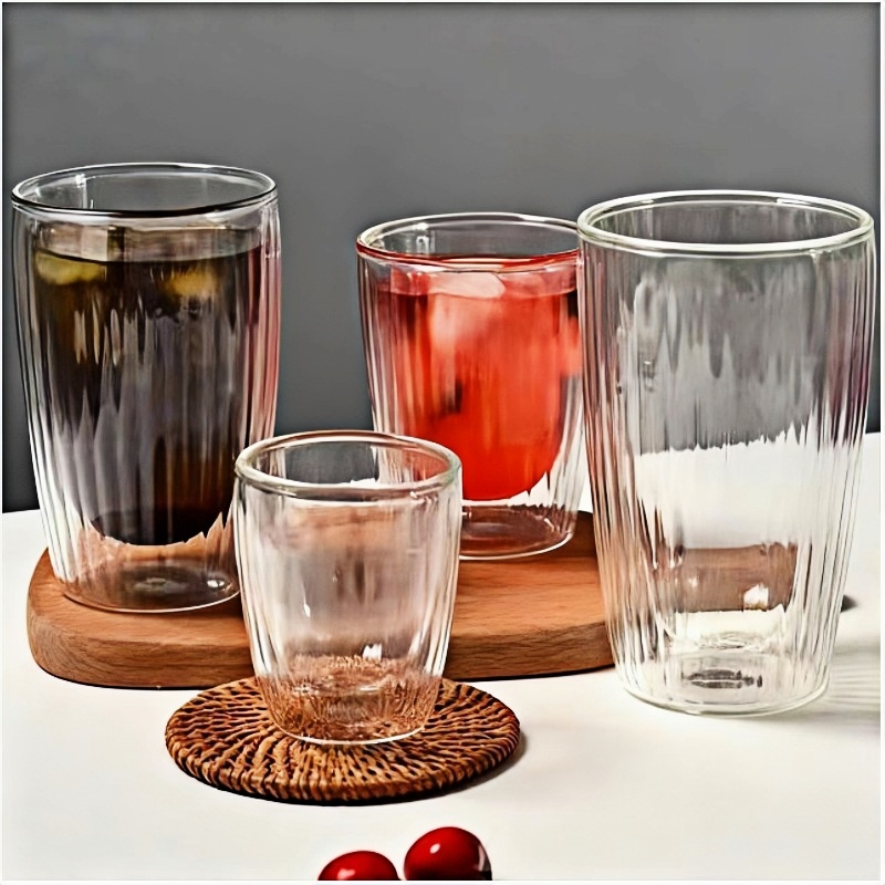 double wall drinking glasses