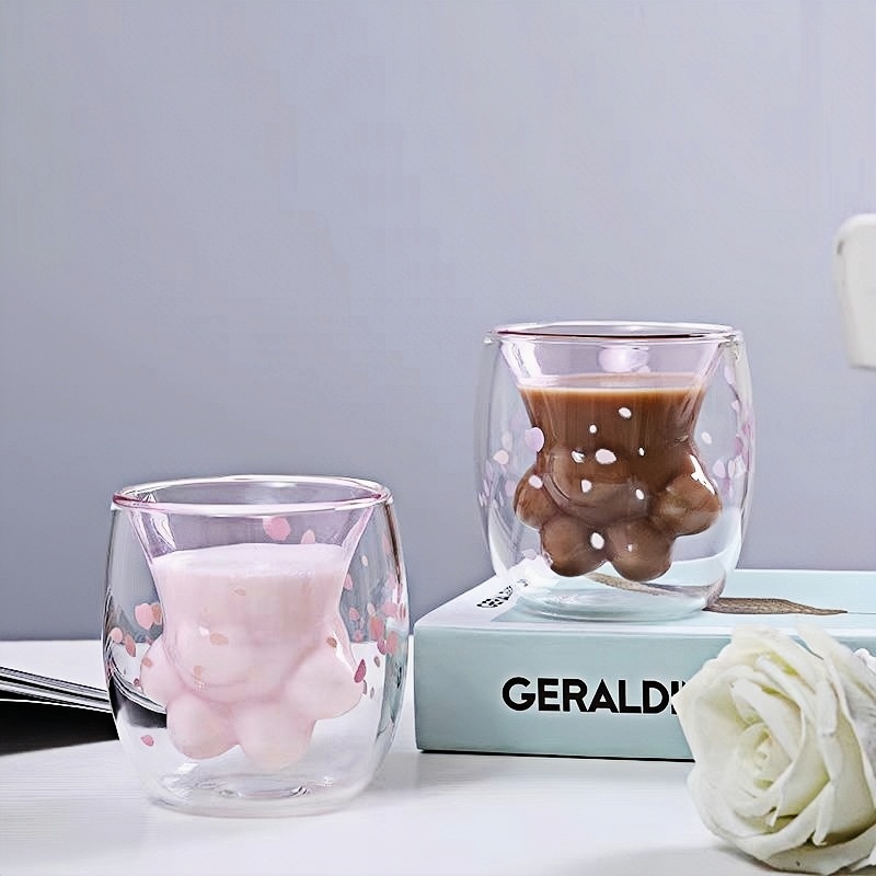 double wall glass coffee cups