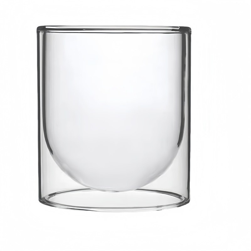 Home travel double wall latte mugs 200ml no handle