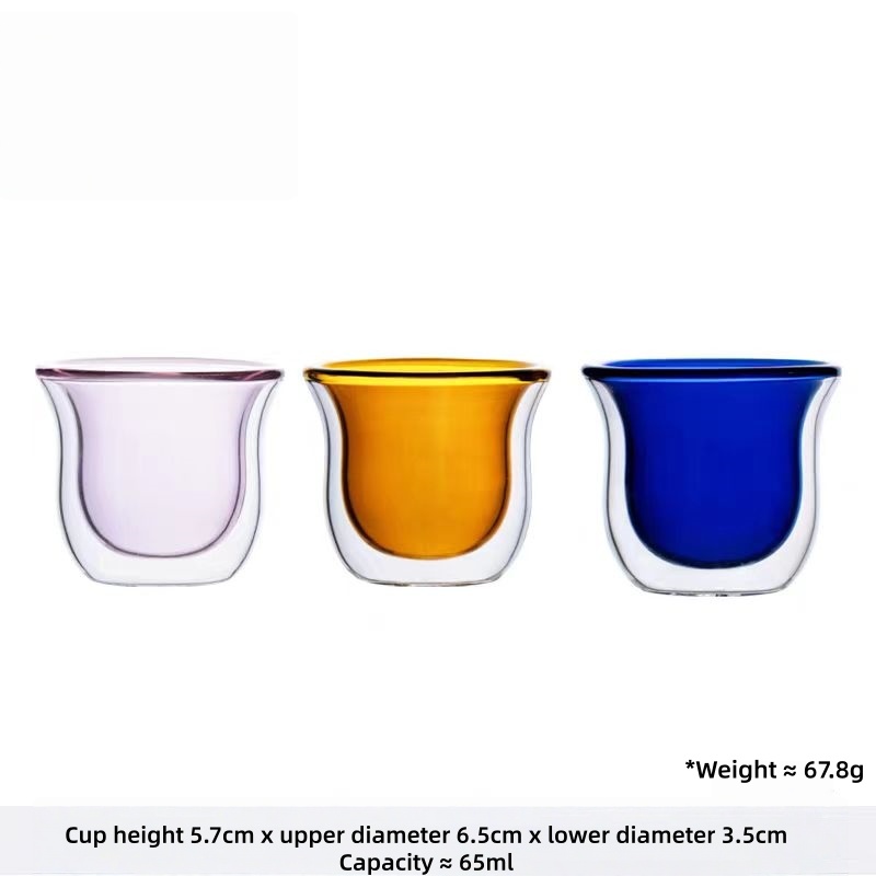 double walled glasses espresso shot insulated champagne flute wine mugs