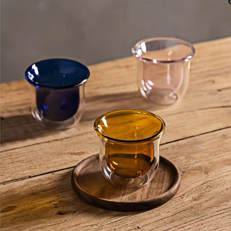 double walled glasses espresso shot insulated champagne flute wine mugs