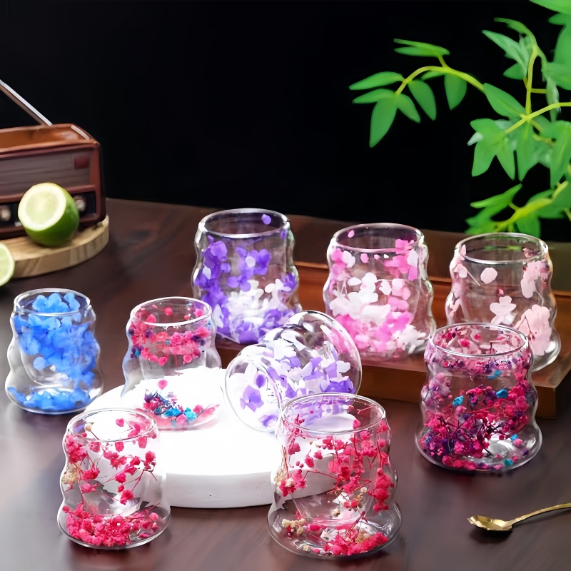 borosilicate double wall mug