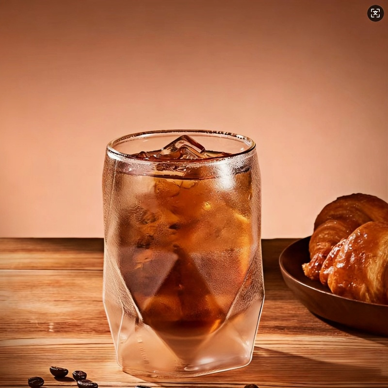 double wall clear coffee mugs