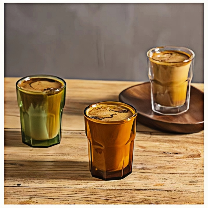 double glass espresso cups
