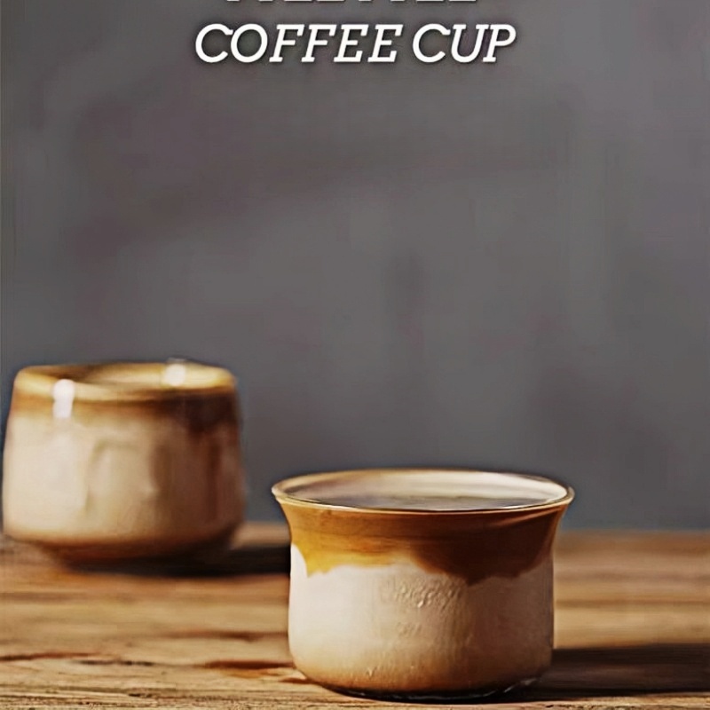 Small capacity custom travel cups espresso shot iced glass coffee cups glasses mugs