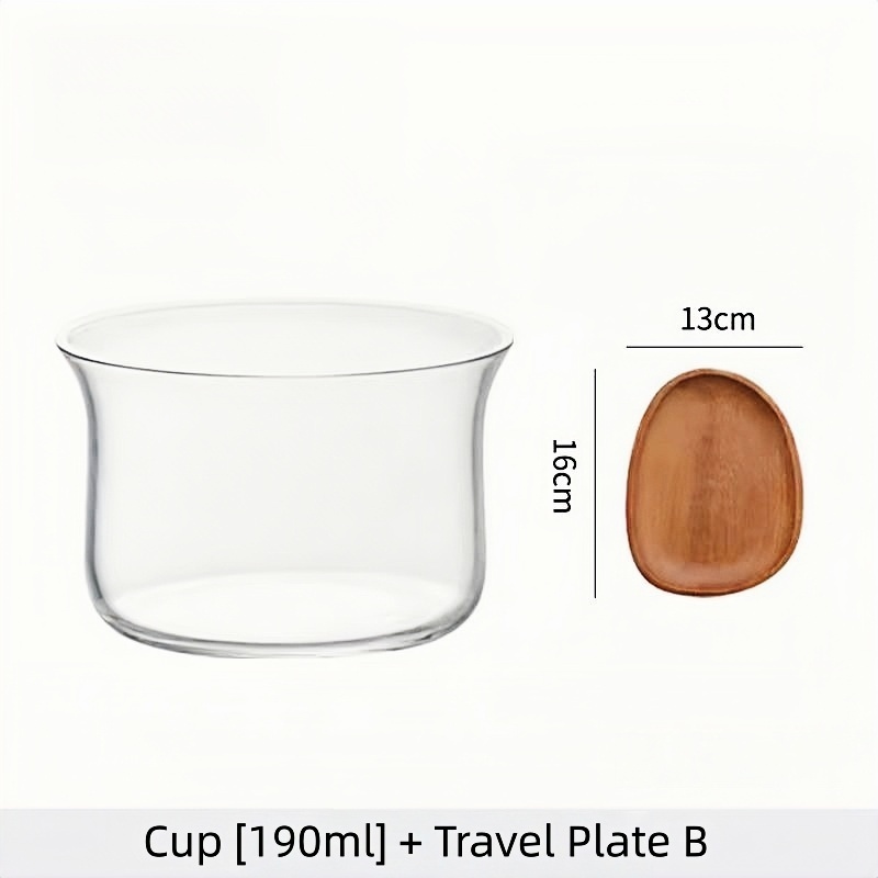 Small capacity custom travel cups espresso shot iced glass coffee cups glasses mugs