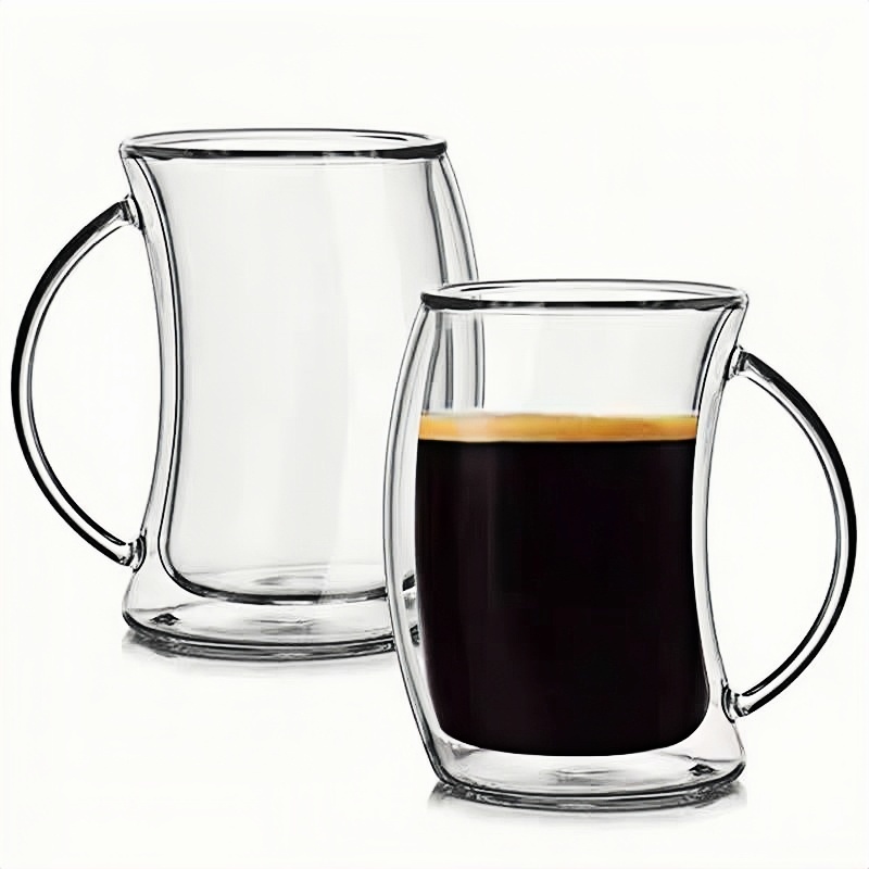 Personalized Heat-resistant coffee latte mug with handle