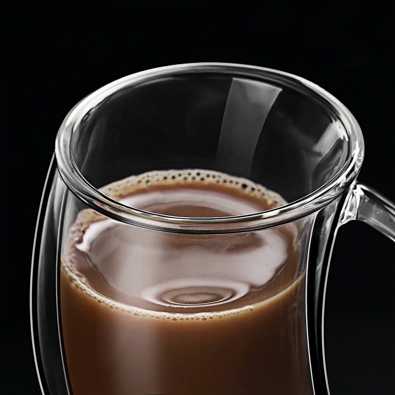 Heat-resistant glass cup