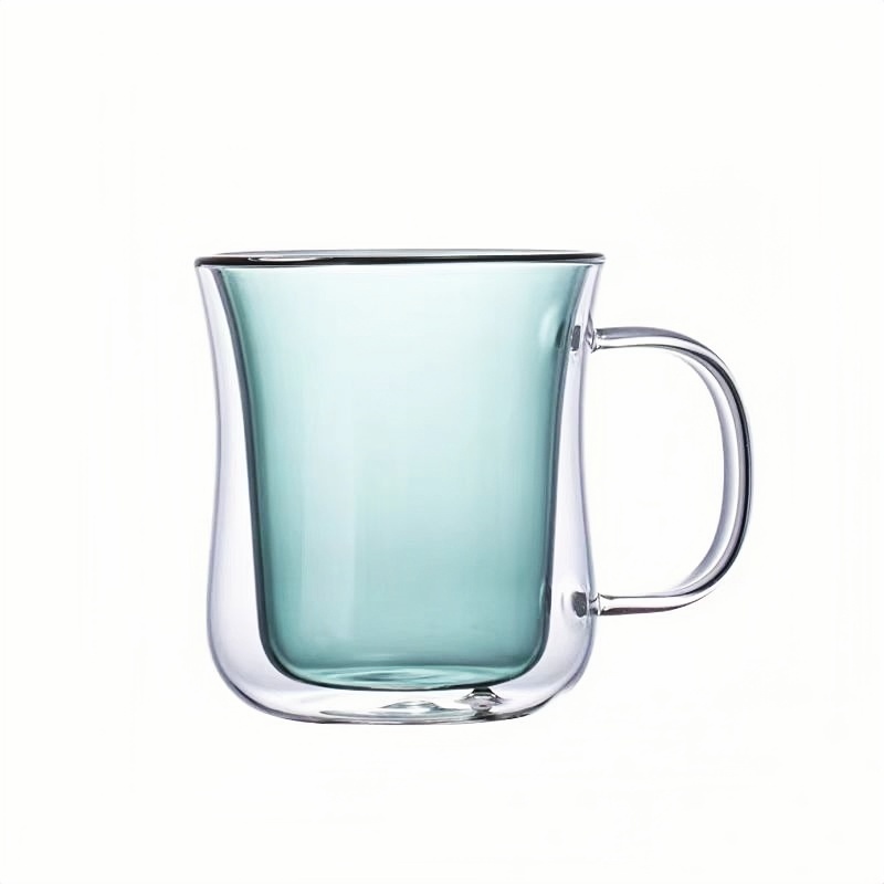 200ml reusable modern milk latte glass cup