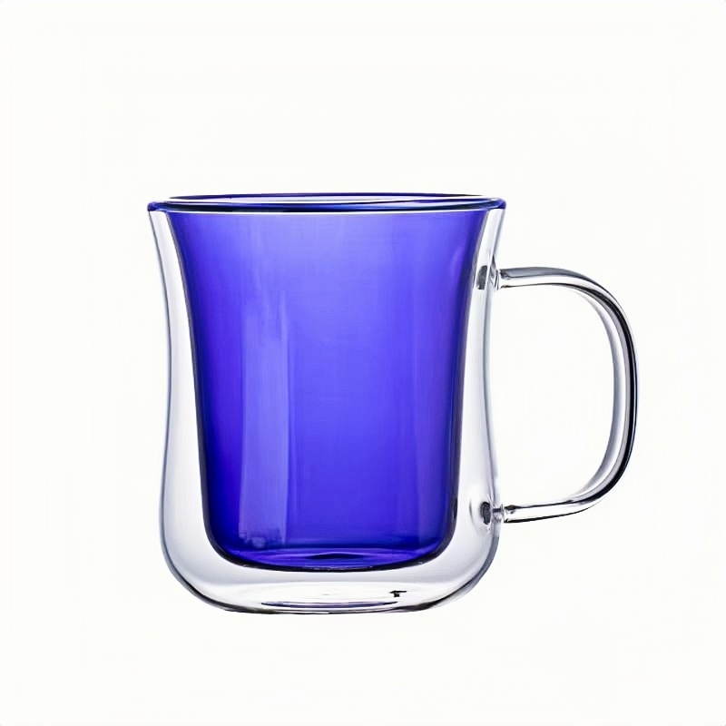 200ml reusable modern milk latte glass cup