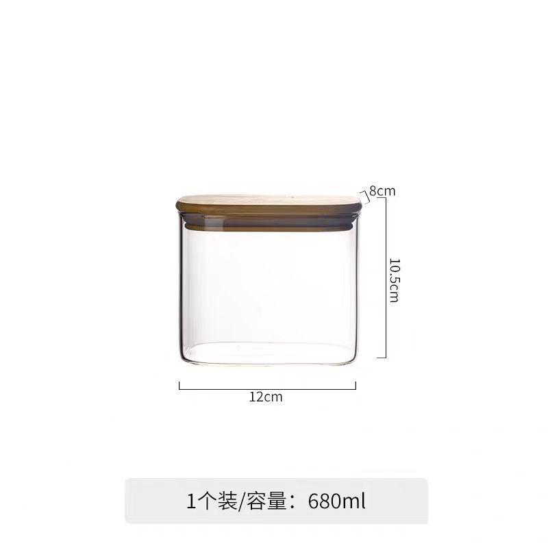 glass canisters for food