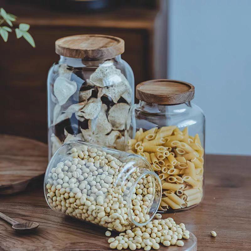 air tight jars glass