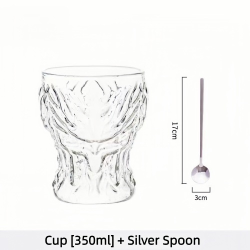 Personalised aesthetic best borosilicate glass coffee mug espresso tumbler drinking glasses cups