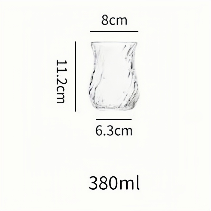 glass cappuccino cups