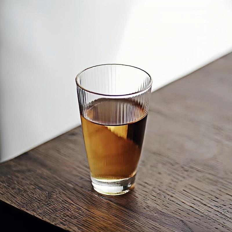 Bulk sale borosil glass tea cups set tea glasses