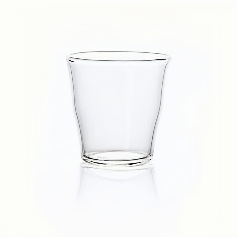 Modern pyrex thin delongi latte coffee glasses tumblers blown glass cups