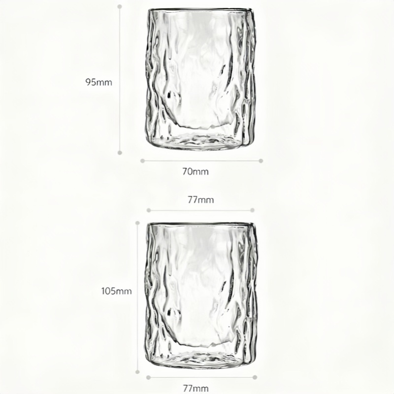 double glass coffee cups