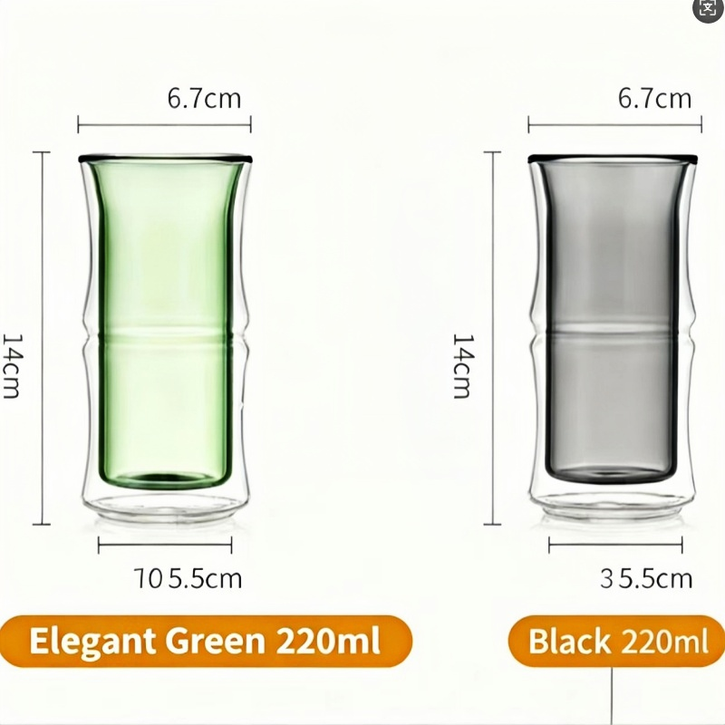 insulated coffee glasses