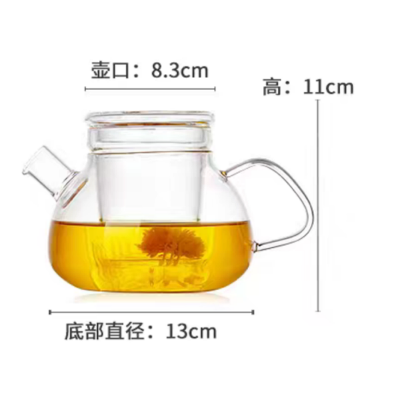 glass teapot