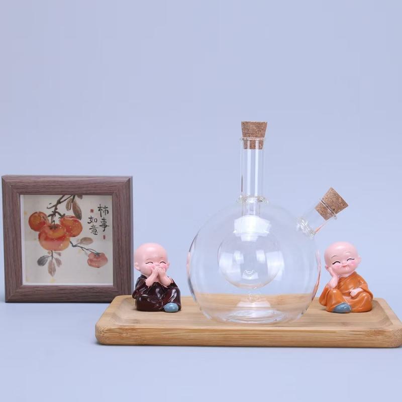 glass olive oil dispenser spray bottle pourer