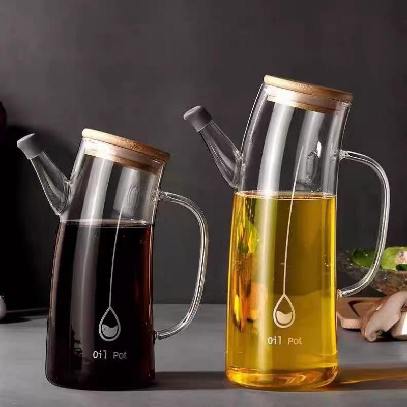 italian olive oil glass bottle dispenser decanter jars