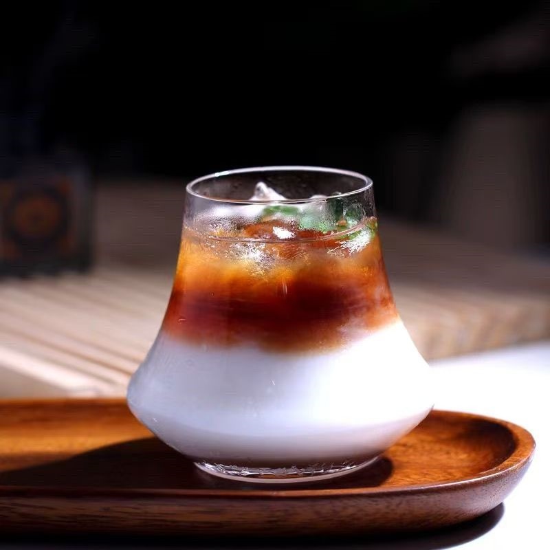 Vintage Small Nespresso Borosil Thin Borosil Glass Coffee Cups