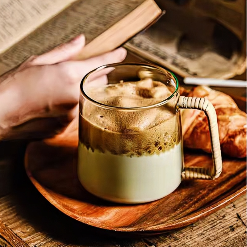 insulated glass coffee mugs