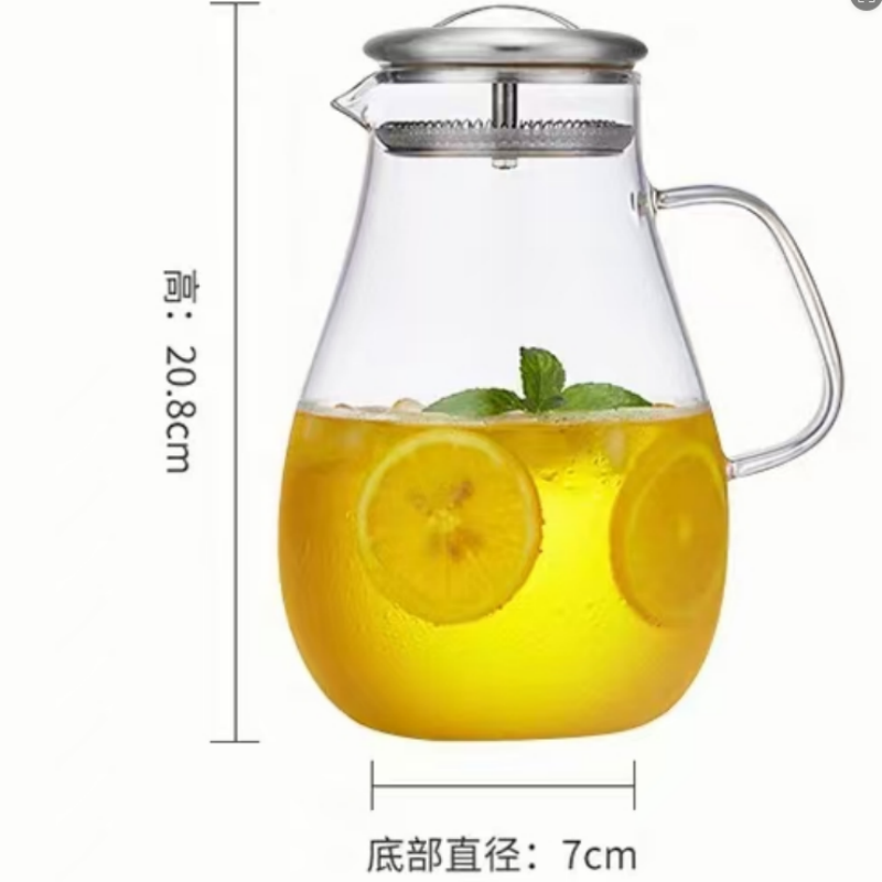 large glass jug