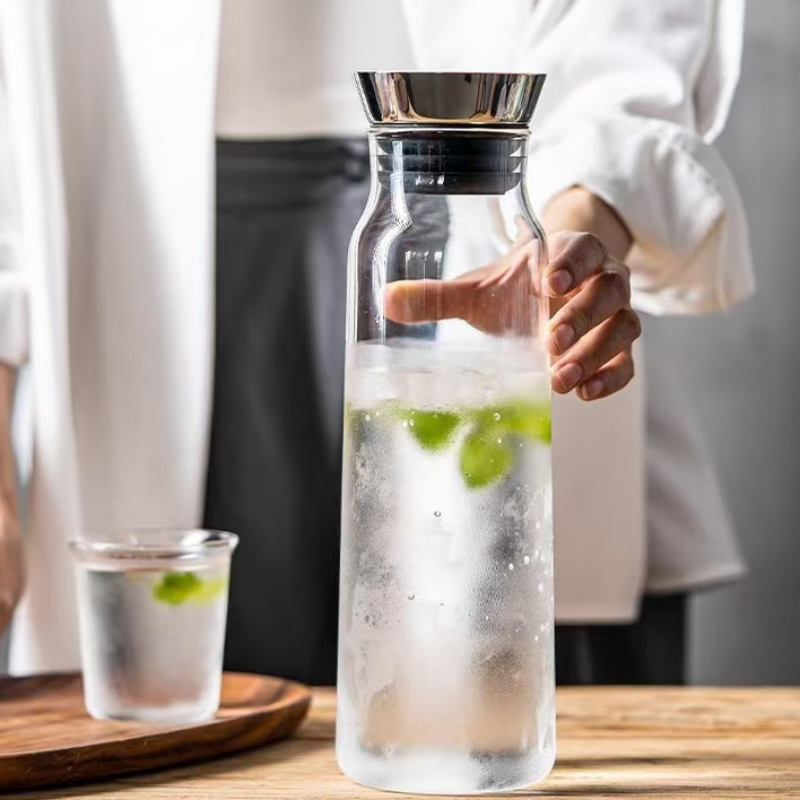 fruit infused water pitcher