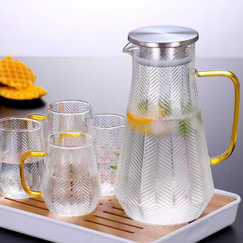 glass bedside water carafe